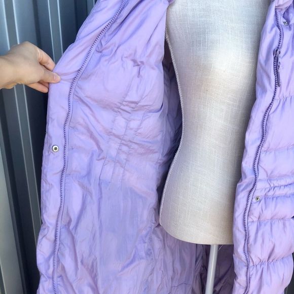 Vintage Bubble Puffer Down Coat Long - Picture 6 of 7